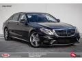 Obsidian Black Metallic 2015 Mercedes-Benz S 63 AMG 4Matic Sedan