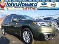 Wilderness Green Metallic 2015 Subaru Outback 2.5i Premium