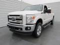 2015 White Platinum Ford F250 Super Duty King Ranch Crew Cab 4x4  photo #7