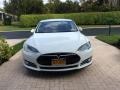 Pearl White Tesla Multi-Coat - Model S P85 Performance Photo No. 3