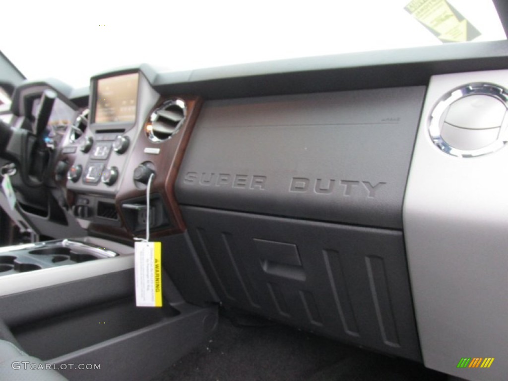 2015 F250 Super Duty Lariat Crew Cab 4x4 - Caribou / Black photo #19