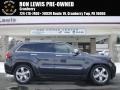 2012 True Blue Pearl Jeep Grand Cherokee Overland 4x4  photo #1