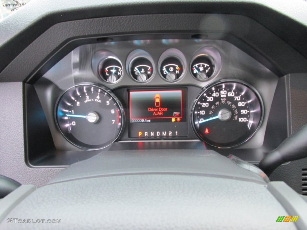 2015 Ford F250 Super Duty Lariat Crew Cab 4x4 Gauges Photo #101889096