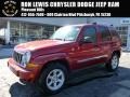 Inferno Red Crystal Pearl 2007 Jeep Liberty Limited 4x4