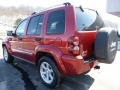 2007 Inferno Red Crystal Pearl Jeep Liberty Limited 4x4  photo #3