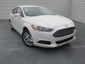 2015 Oxford White Ford Fusion SE  photo #1