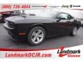 2015 Pitch Black Dodge Challenger SXT  photo #1