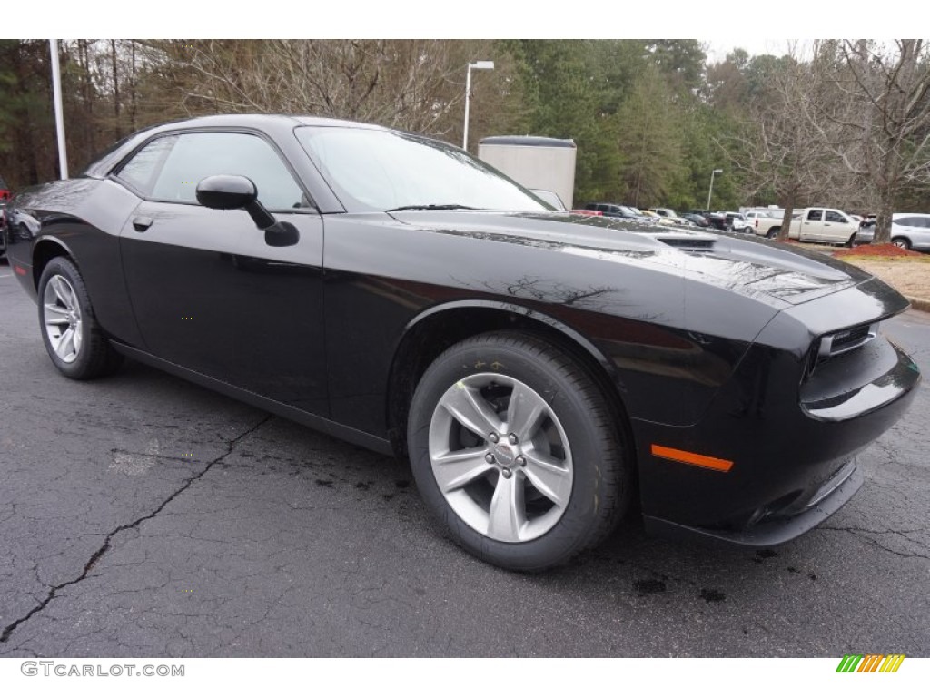 Pitch Black 2015 Dodge Challenger SXT Exterior Photo #101891106