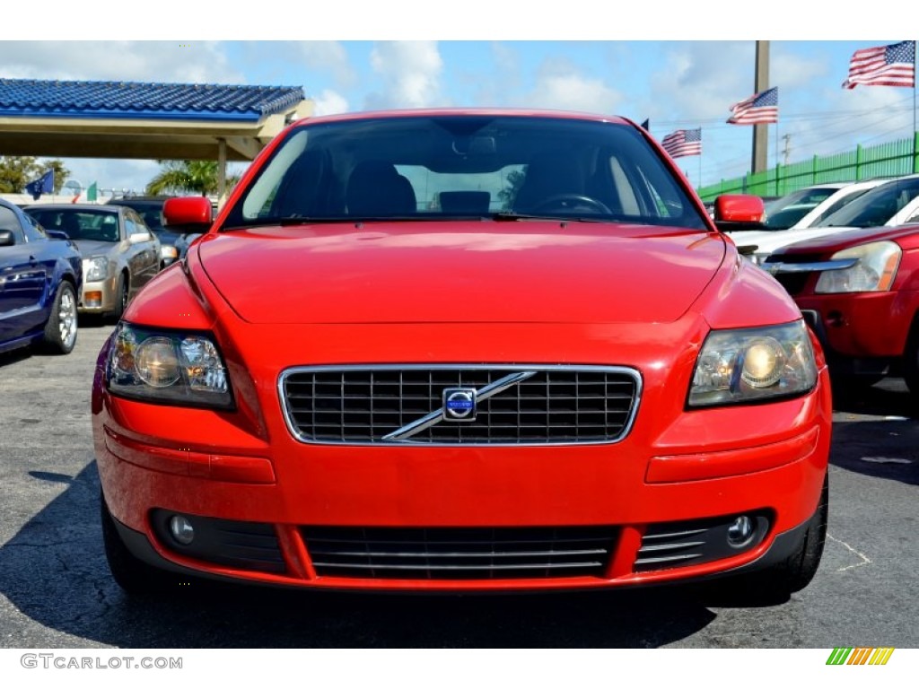 2006 S40 2.4i - Passion Red / Off Black photo #3