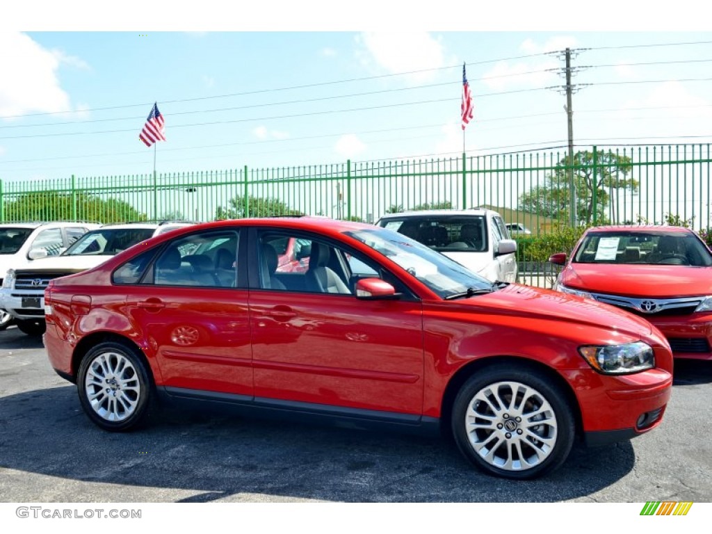 Passion Red 2006 Volvo S40 2.4i Exterior Photo #101891532