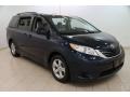 South Pacific Blue Pearl 2011 Toyota Sienna LE