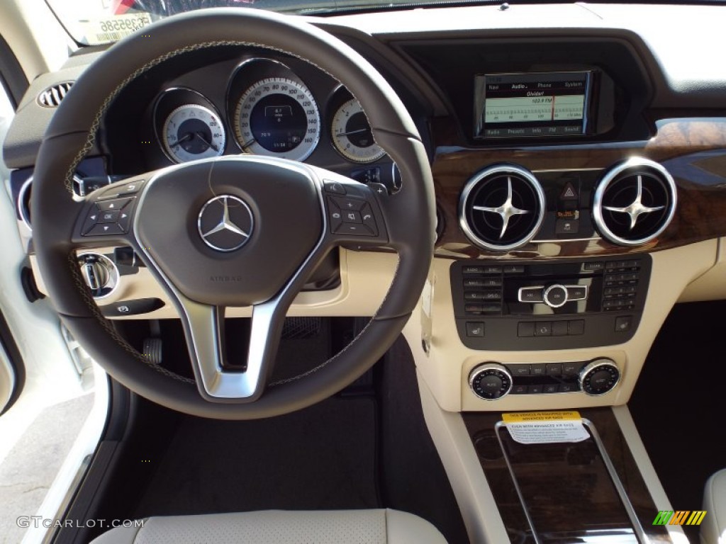 2015 Mercedes-Benz GLK 250 BlueTEC 4Matic Sahara Beige/Mocha Dashboard Photo #101891850