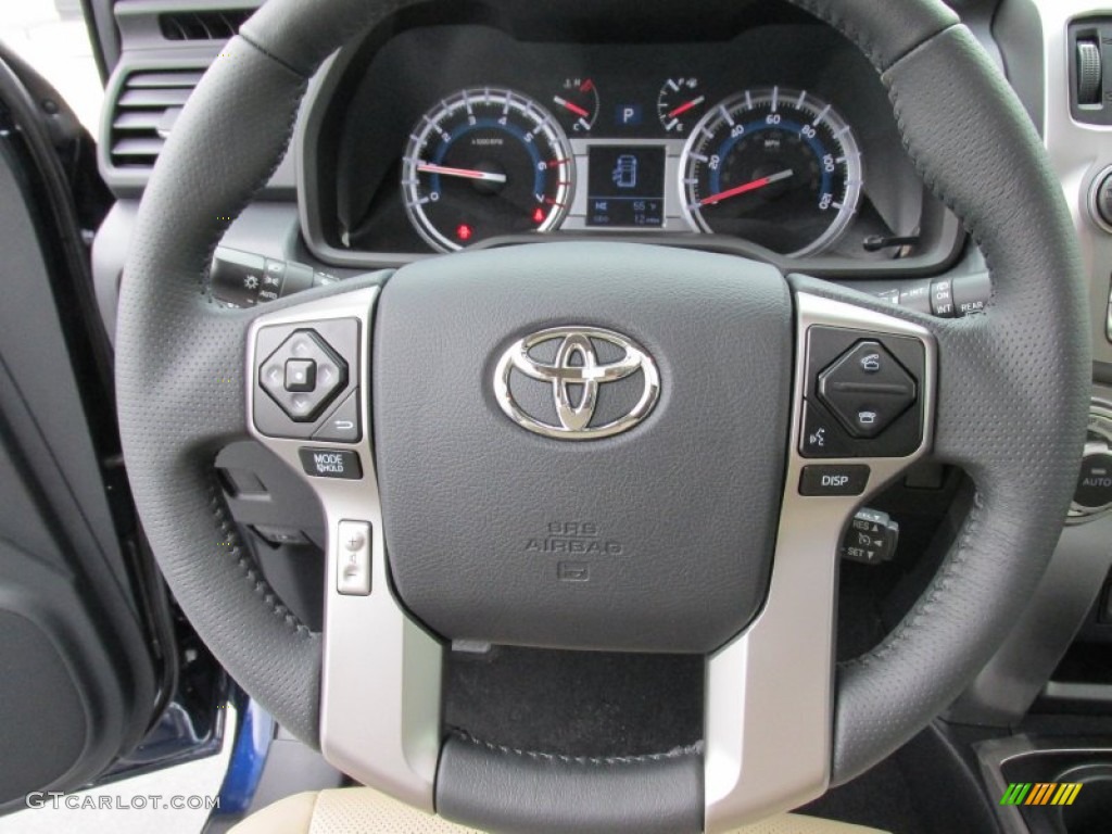 2015 4Runner Limited - Nautical Blue Metallic / Sand Beige photo #32