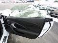 Jet Black 2015 Chevrolet Corvette Stingray Convertible Door Panel