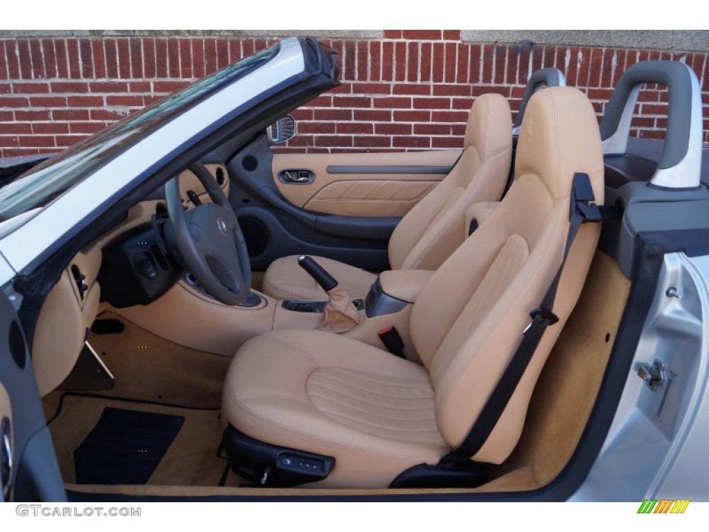 Beige Interior 2004 Maserati Spyder Cambiocorsa Photo #101892477