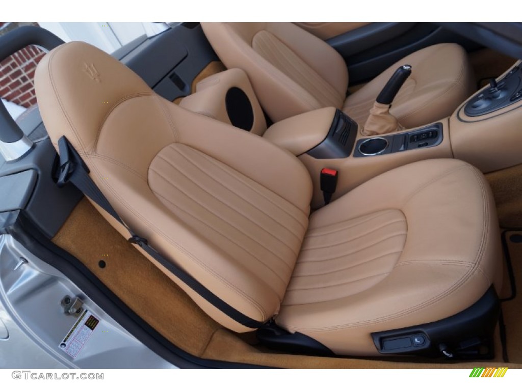 2004 Maserati Spyder Cambiocorsa Front Seat Photo #101892552