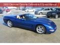 2002 Electron Blue Metallic Chevrolet Corvette Convertible #101887125
