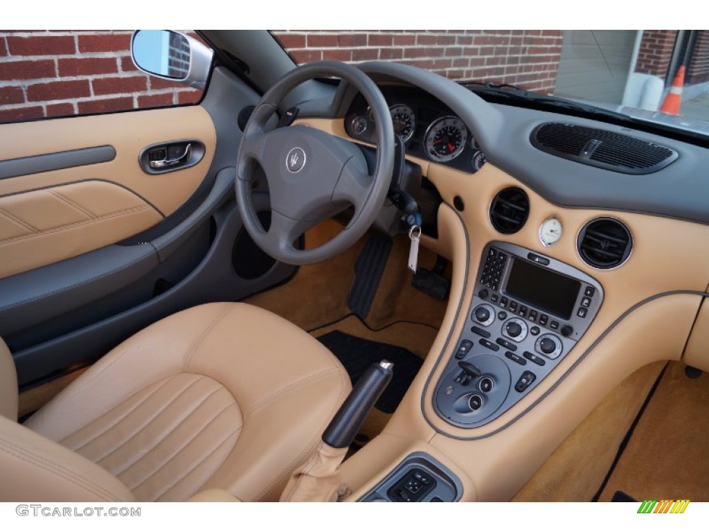 2004 Spyder Cambiocorsa - Grigio Touring Metallic (Silver) / Beige photo #53