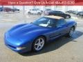 2002 Electron Blue Metallic Chevrolet Corvette Convertible  photo #8