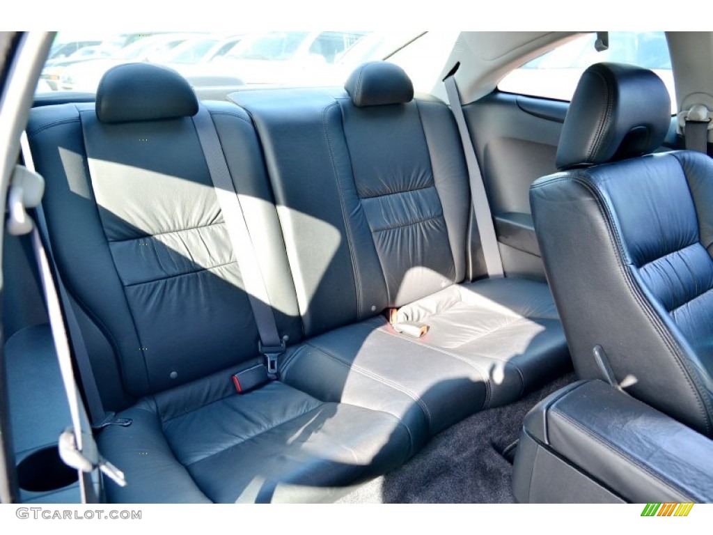 2005 Accord EX V6 Coupe - Sapphire Blue Pearl / Black photo #24