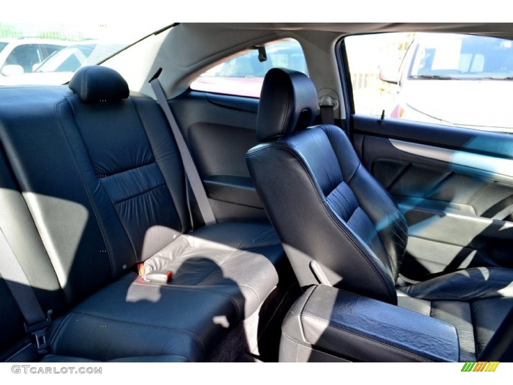 2005 Accord EX V6 Coupe - Sapphire Blue Pearl / Black photo #25