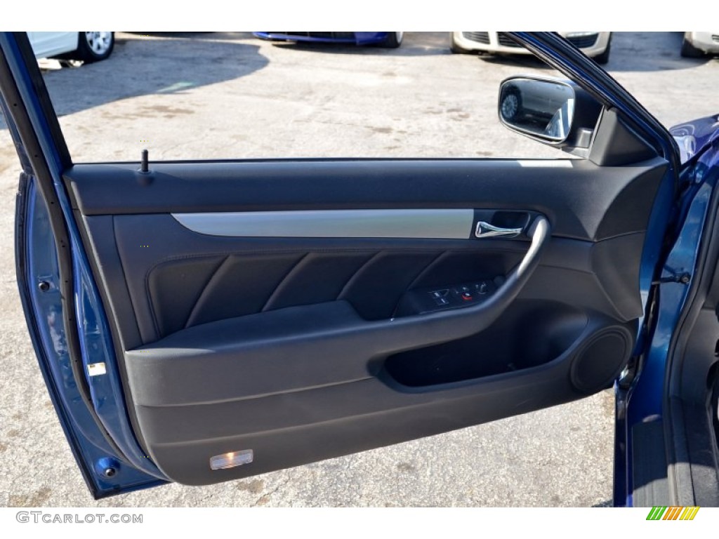 2005 Accord EX V6 Coupe - Sapphire Blue Pearl / Black photo #30