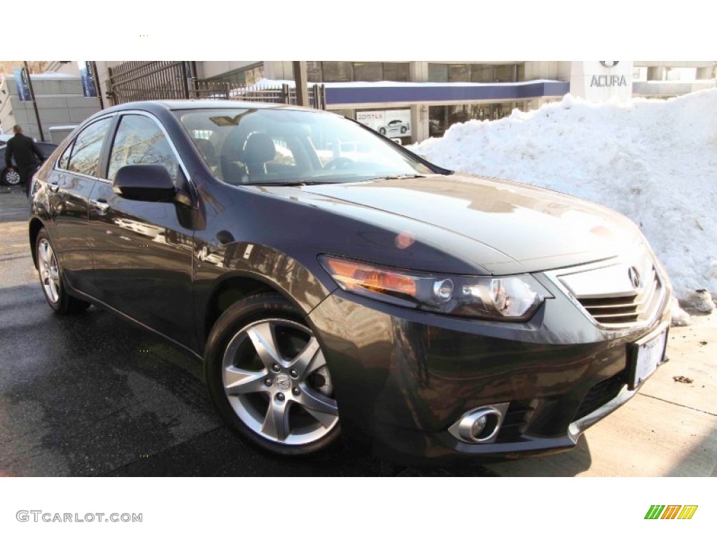 2014 TSX Sedan - Graphite Luster Metallic / Ebony photo #1