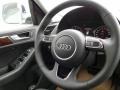 Black 2015 Audi Q5 3.0 TFSI Premium Plus quattro Steering Wheel