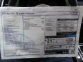 2015 Audi Q5 3.0 TFSI Premium Plus quattro Window Sticker