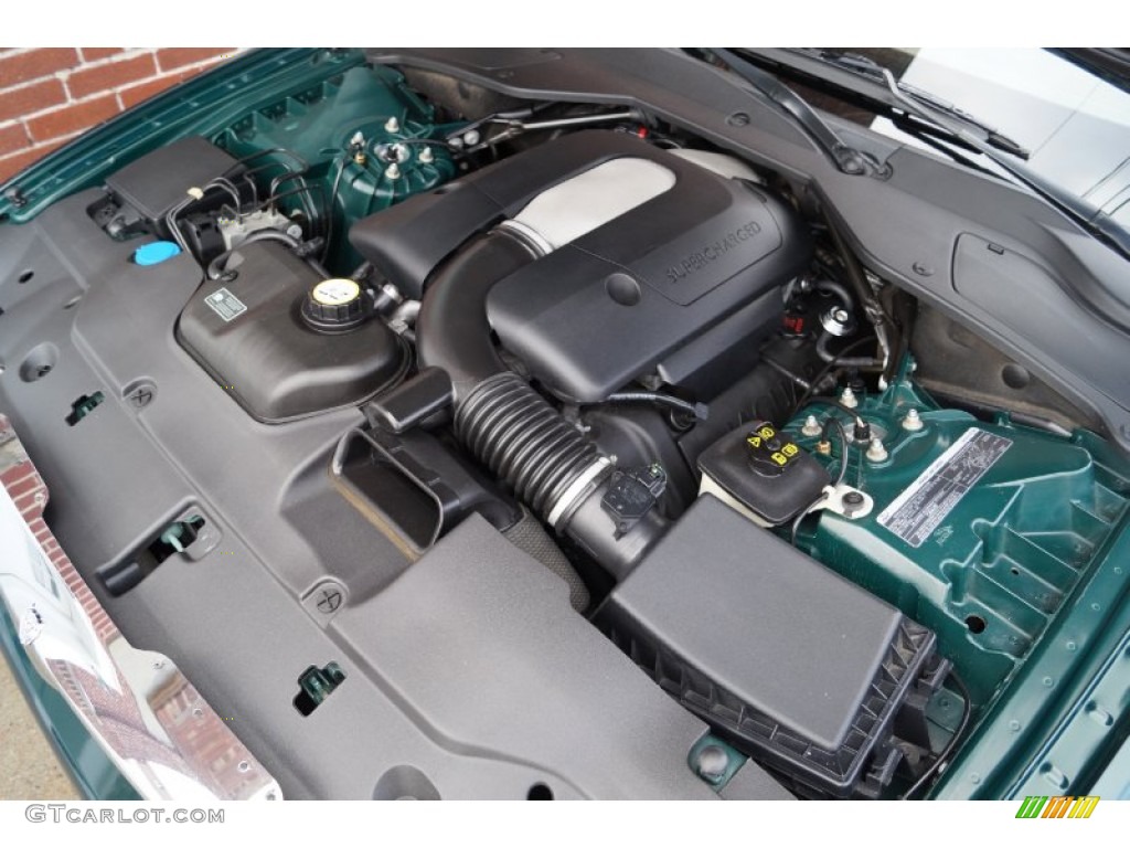 2005 XJ Super V8 - Jaguar Racing Green / Champagne photo #104