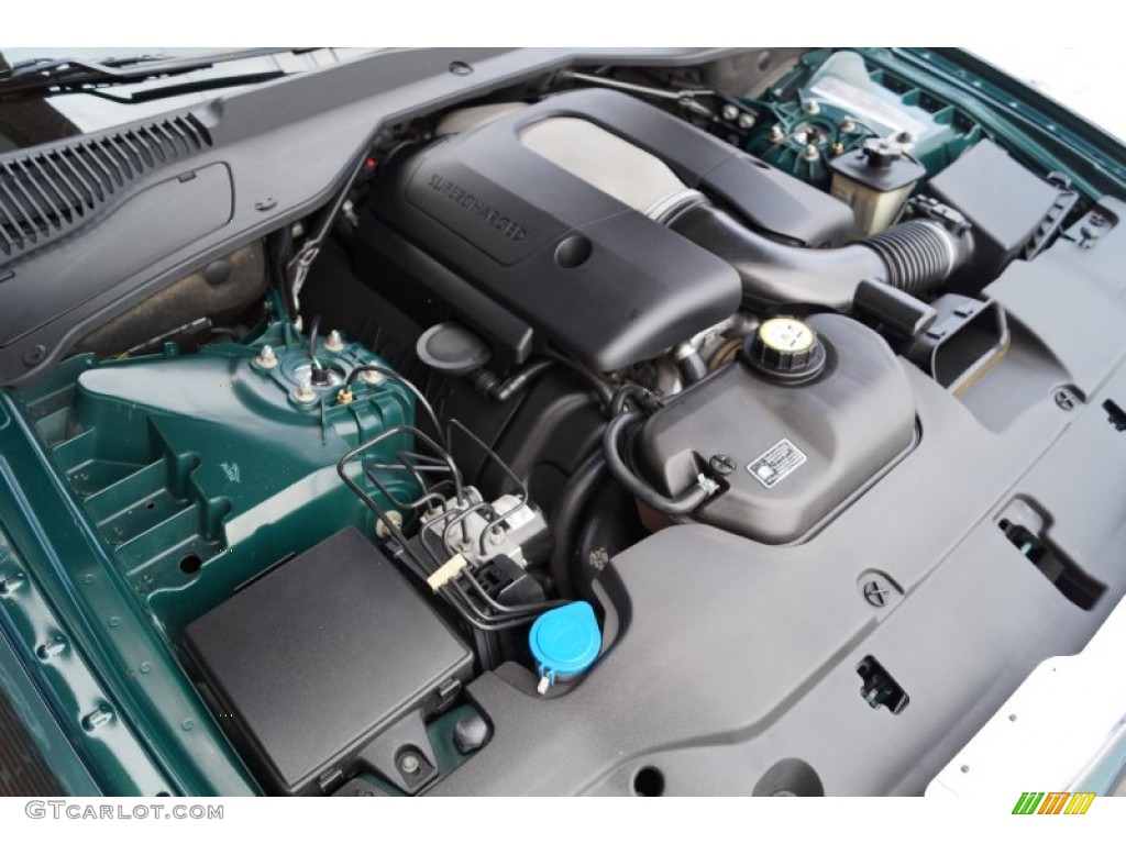 2005 XJ Super V8 - Jaguar Racing Green / Champagne photo #105