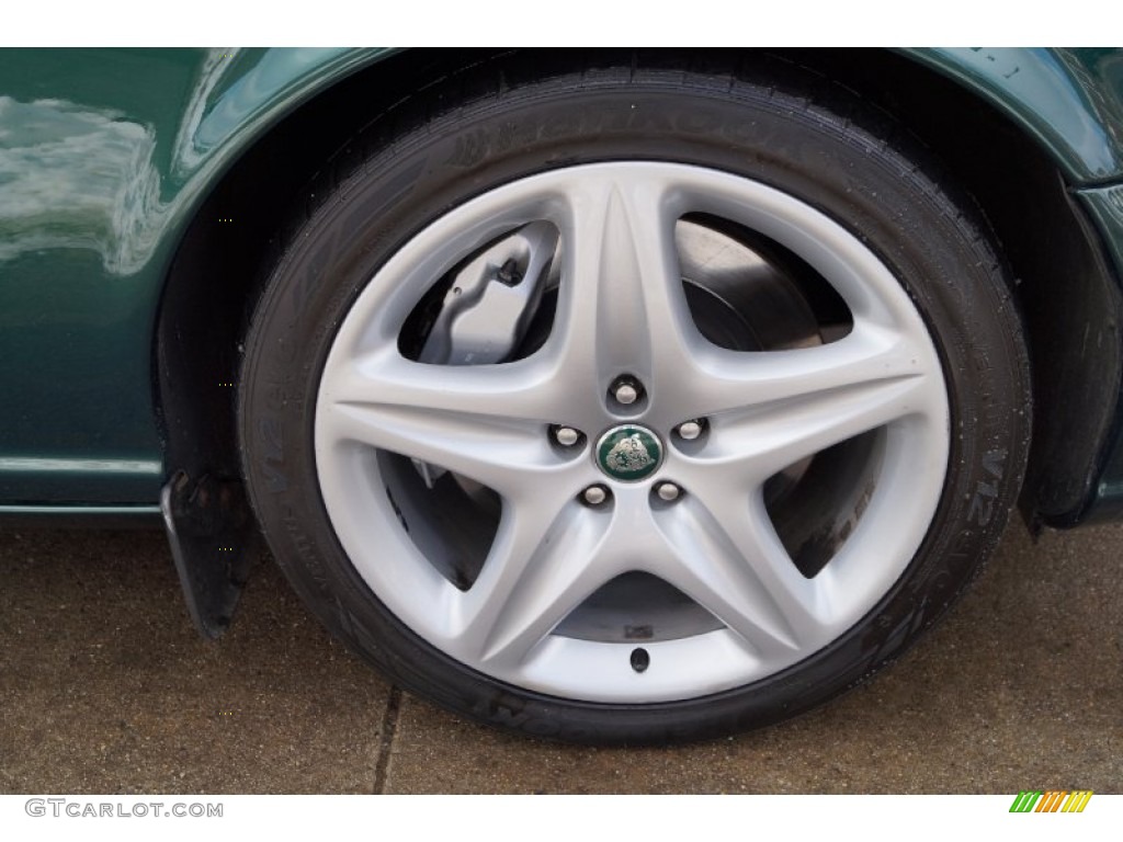 2005 XJ Super V8 - Jaguar Racing Green / Champagne photo #125