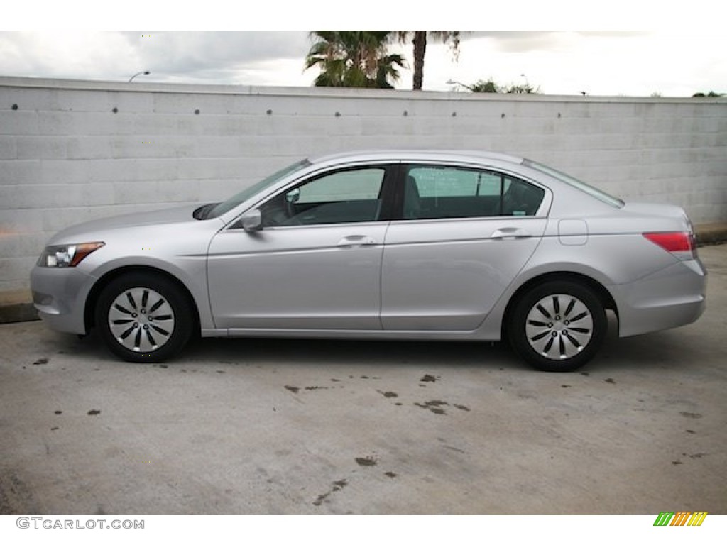 Alabaster Silver Metallic 2010 Honda Accord LX Sedan Exterior Photo #101898066