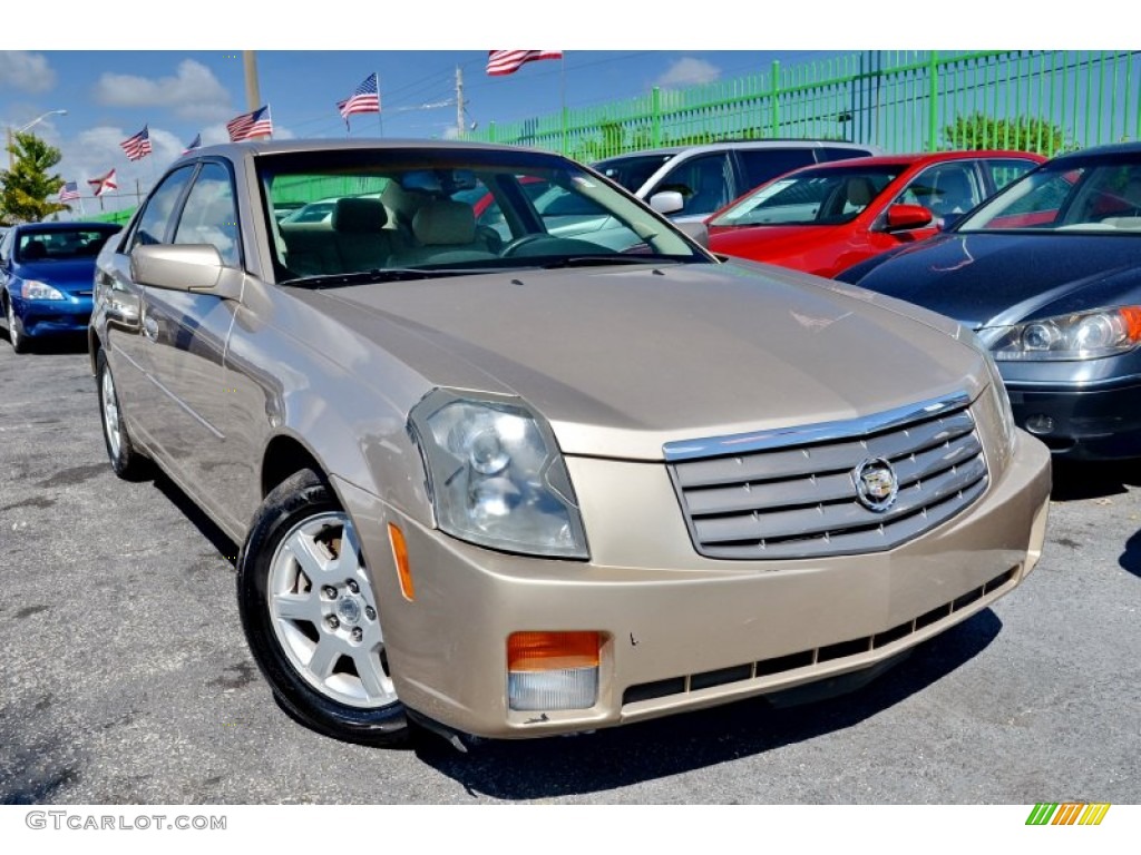 2005 CTS Sedan - Sand Storm / Light Neutral photo #1