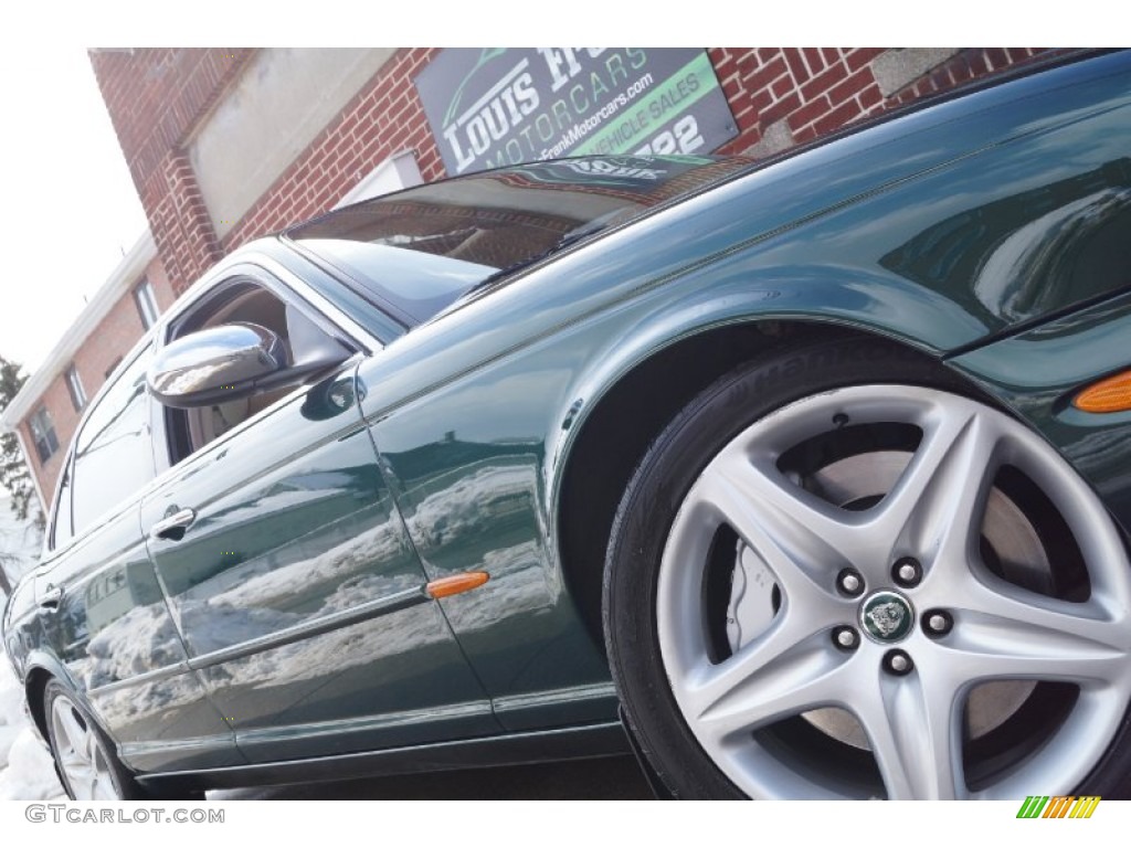 2005 XJ Super V8 - Jaguar Racing Green / Champagne photo #156