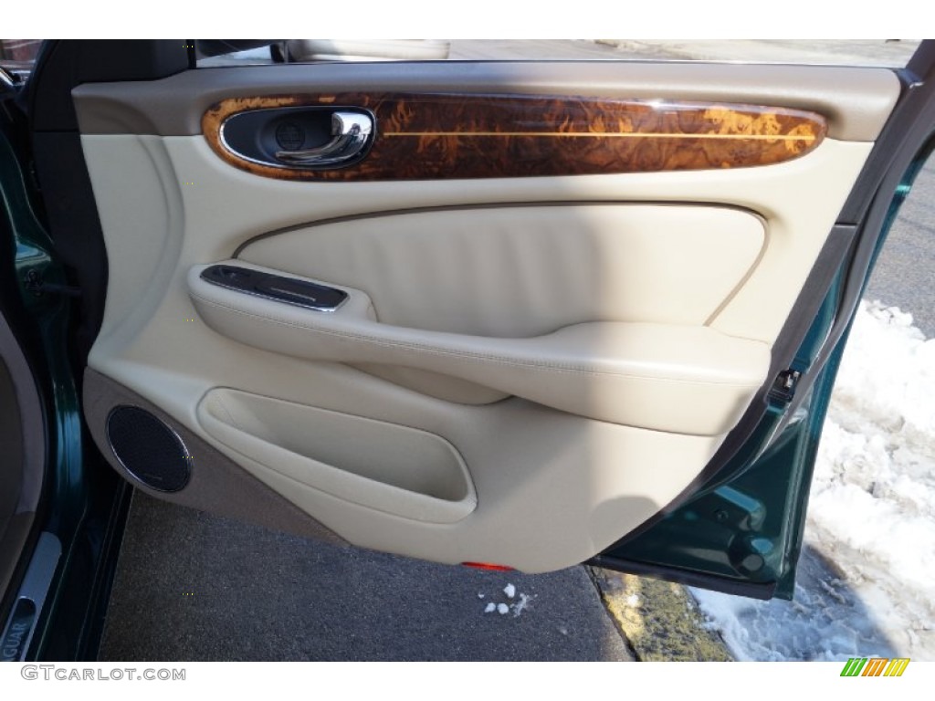 2005 XJ Super V8 - Jaguar Racing Green / Champagne photo #162
