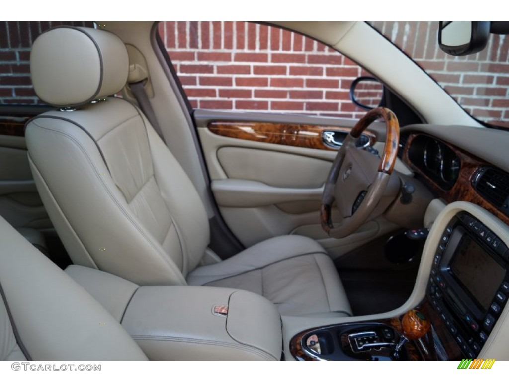 2005 XJ Super V8 - Jaguar Racing Green / Champagne photo #164