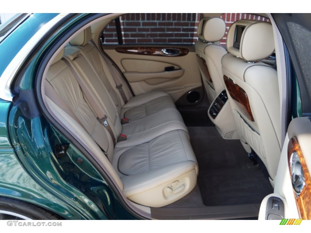 2005 XJ Super V8 - Jaguar Racing Green / Champagne photo #170
