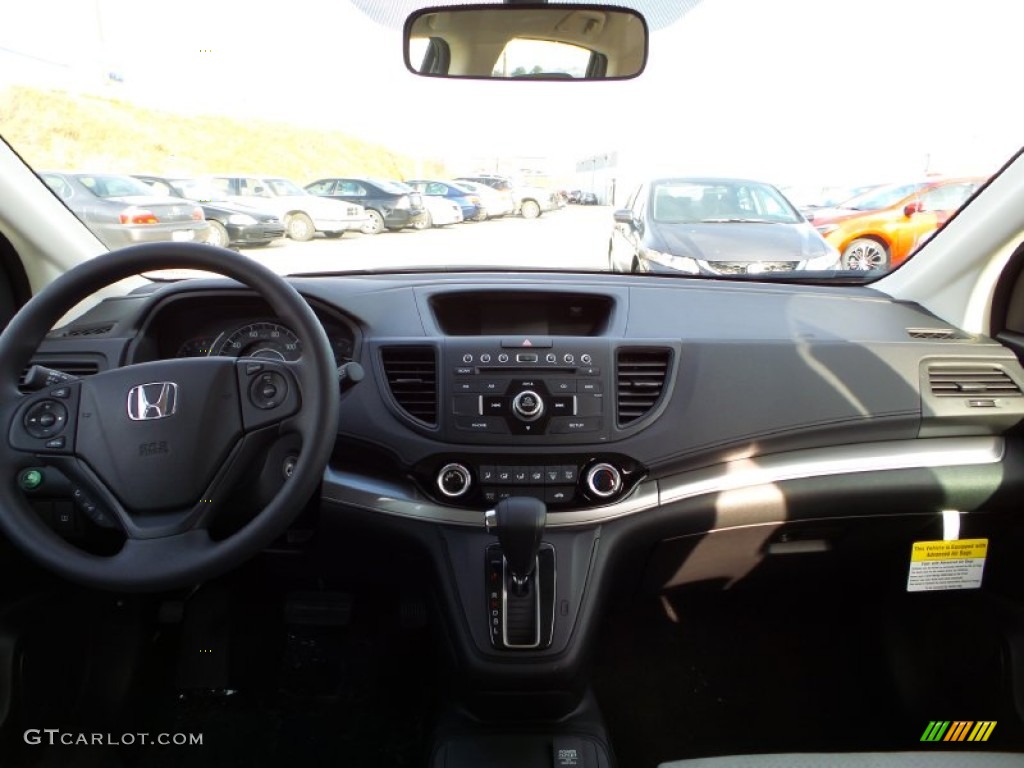 2015 CR-V LX AWD - Alabaster Silver Metallic / Gray photo #17