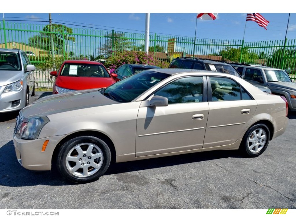 Sand Storm 2005 Cadillac CTS Sedan Exterior Photo #101899173