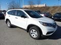 2015 White Diamond Pearl Honda CR-V LX AWD  photo #8