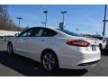 2015 White Platinum Metallic Ford Fusion SE  photo #20