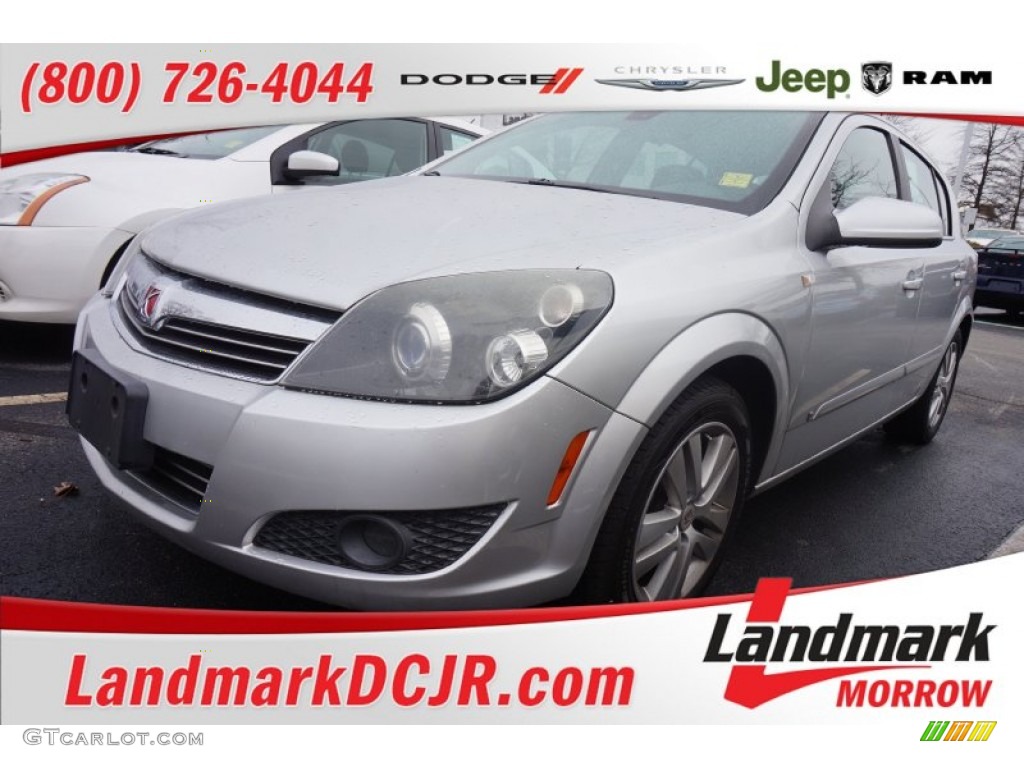2008 Astra XR Sedan - Star Silver / Charcoal photo #1