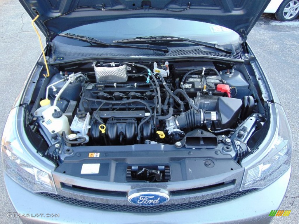 2011 Focus SES Sedan - Sterling Gray Metallic / Charcoal Black photo #13
