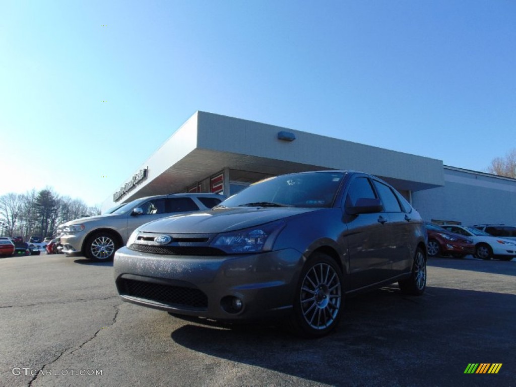 2011 Focus SES Sedan - Sterling Gray Metallic / Charcoal Black photo #29