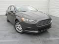 2015 Magnetic Metallic Ford Fusion SE  photo #1