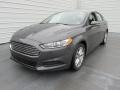 2015 Magnetic Metallic Ford Fusion SE  photo #7