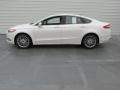 2015 White Platinum Metallic Ford Fusion SE  photo #6