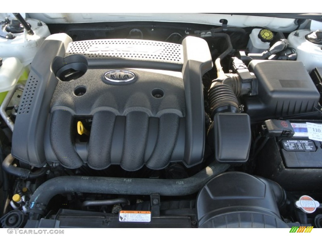 2007 Optima LX - Clear White / Beige photo #20