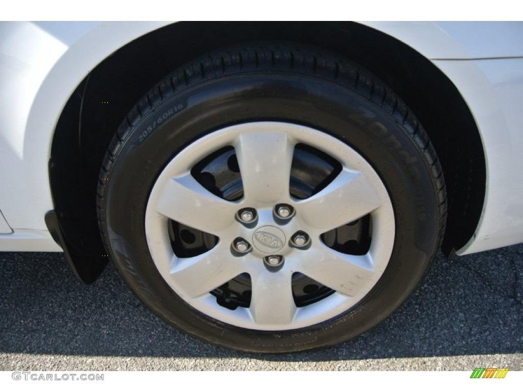 2007 Optima LX - Clear White / Beige photo #24